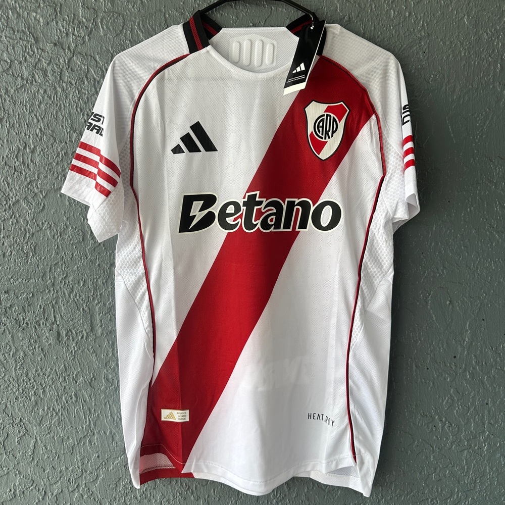 River Plate Soccer Jersey Quintero white
